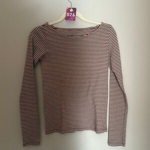 Striped Long Sleeve Top